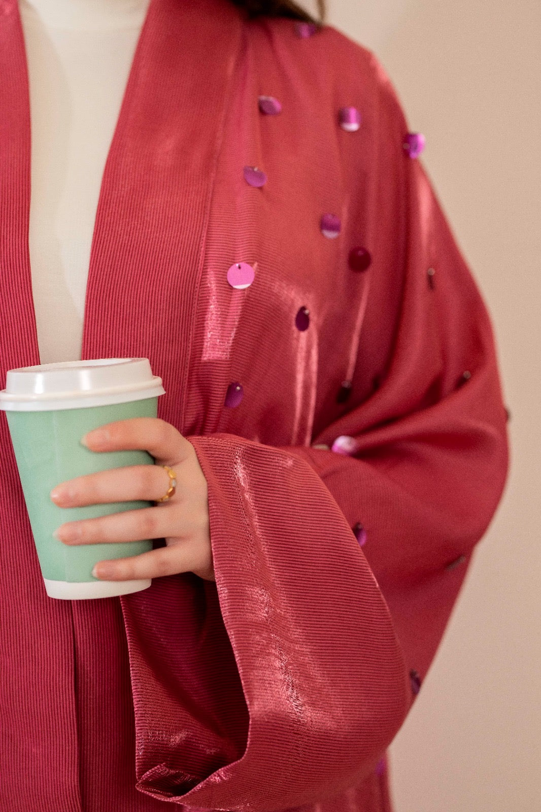 Hot Pink Abaya