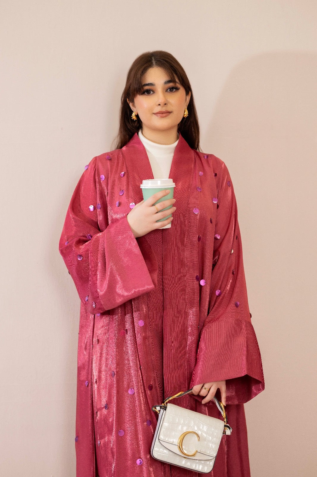 Hot Pink Abaya