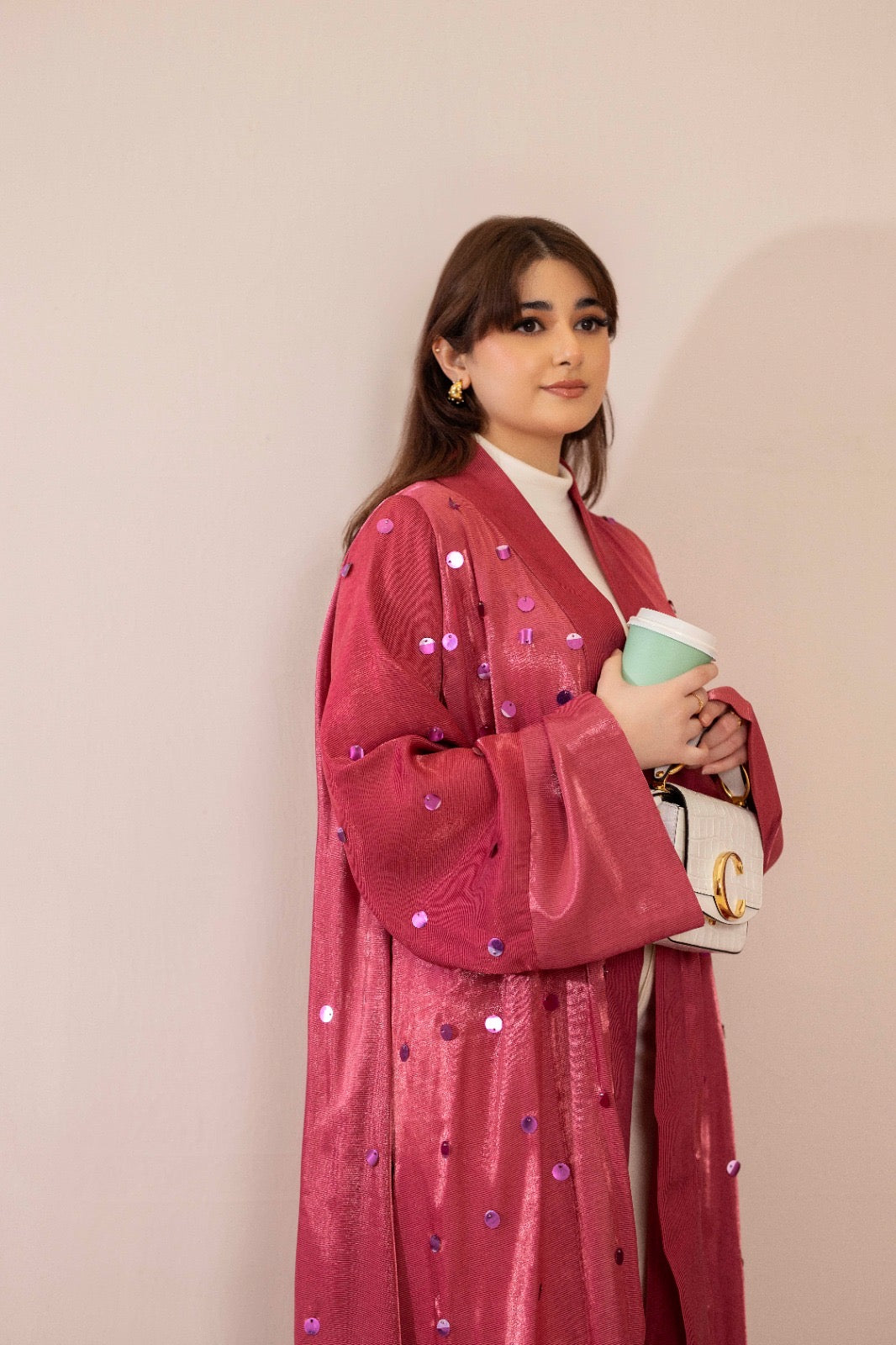 Hot Pink Abaya