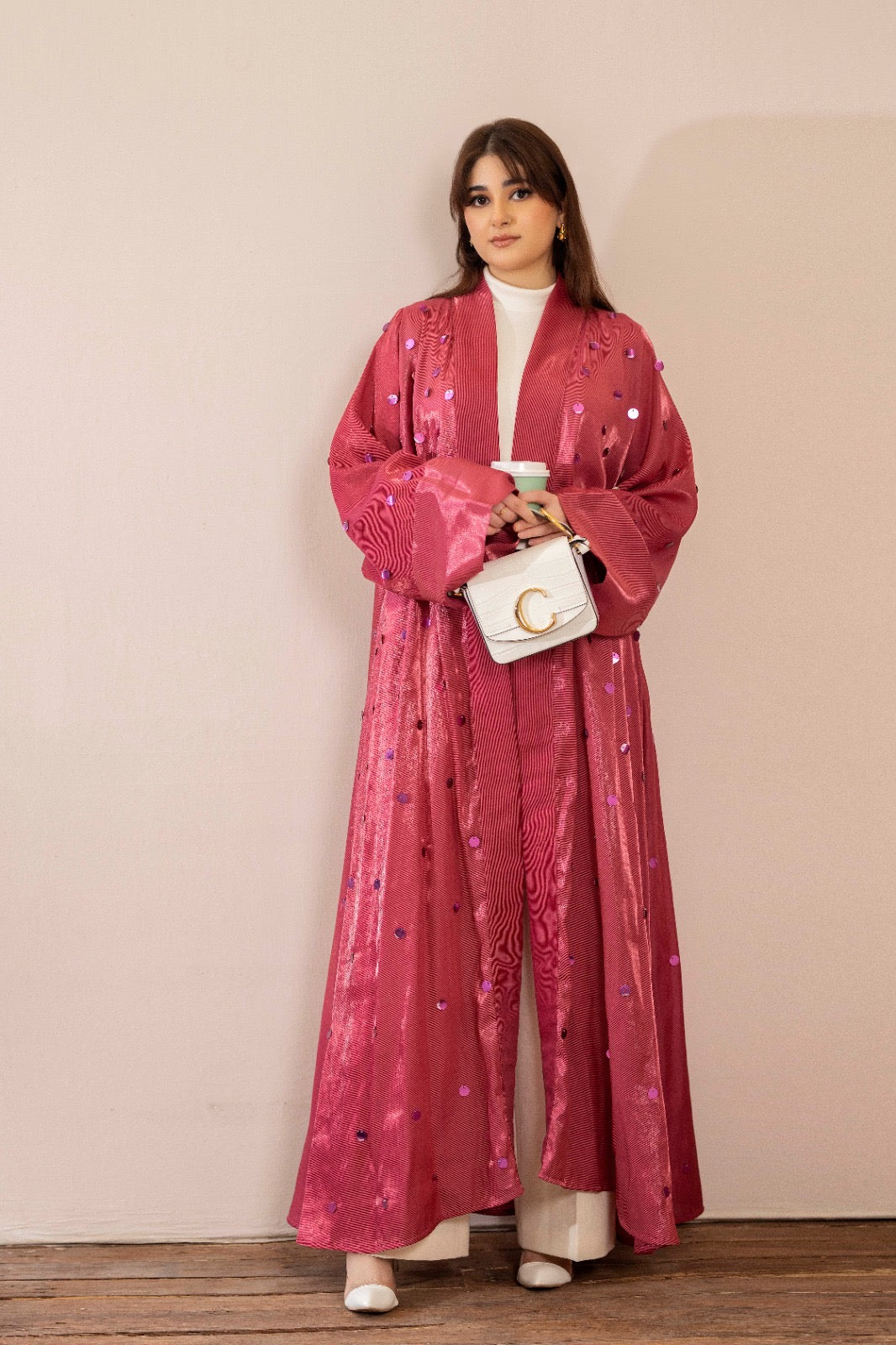Hot Pink Abaya